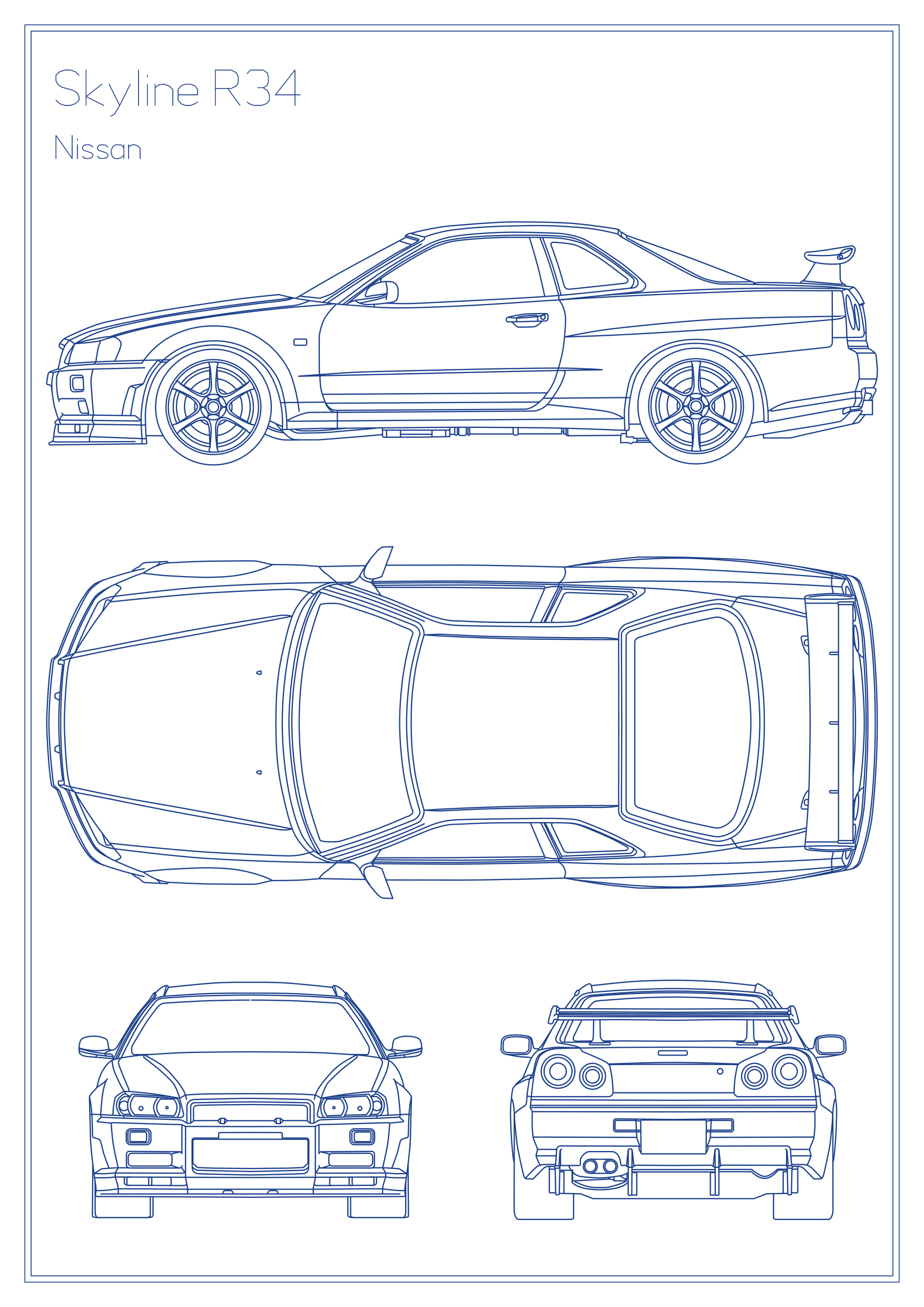 Nissan Skyline R34 GT-R