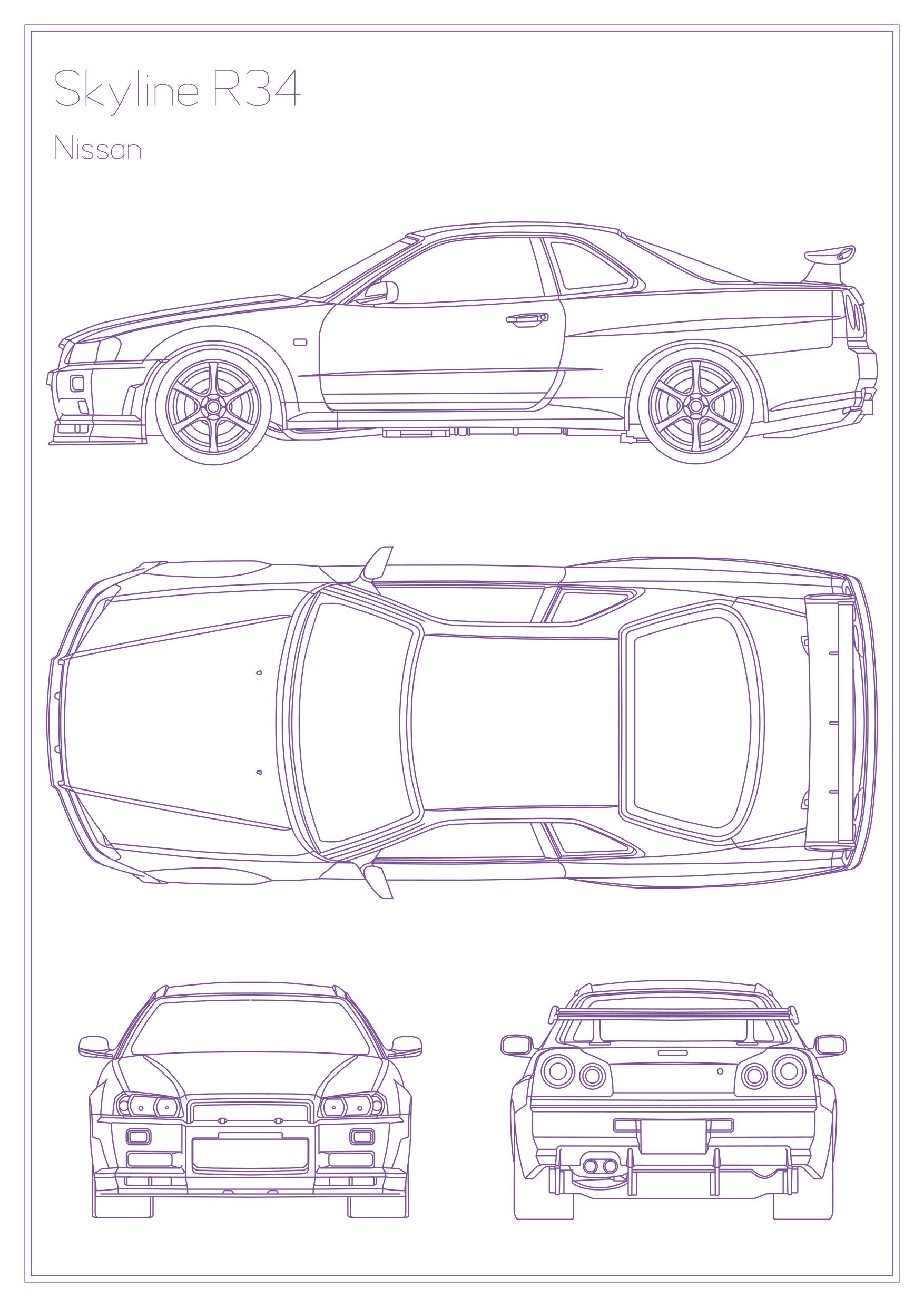Nissan Skyline R34 GT-R