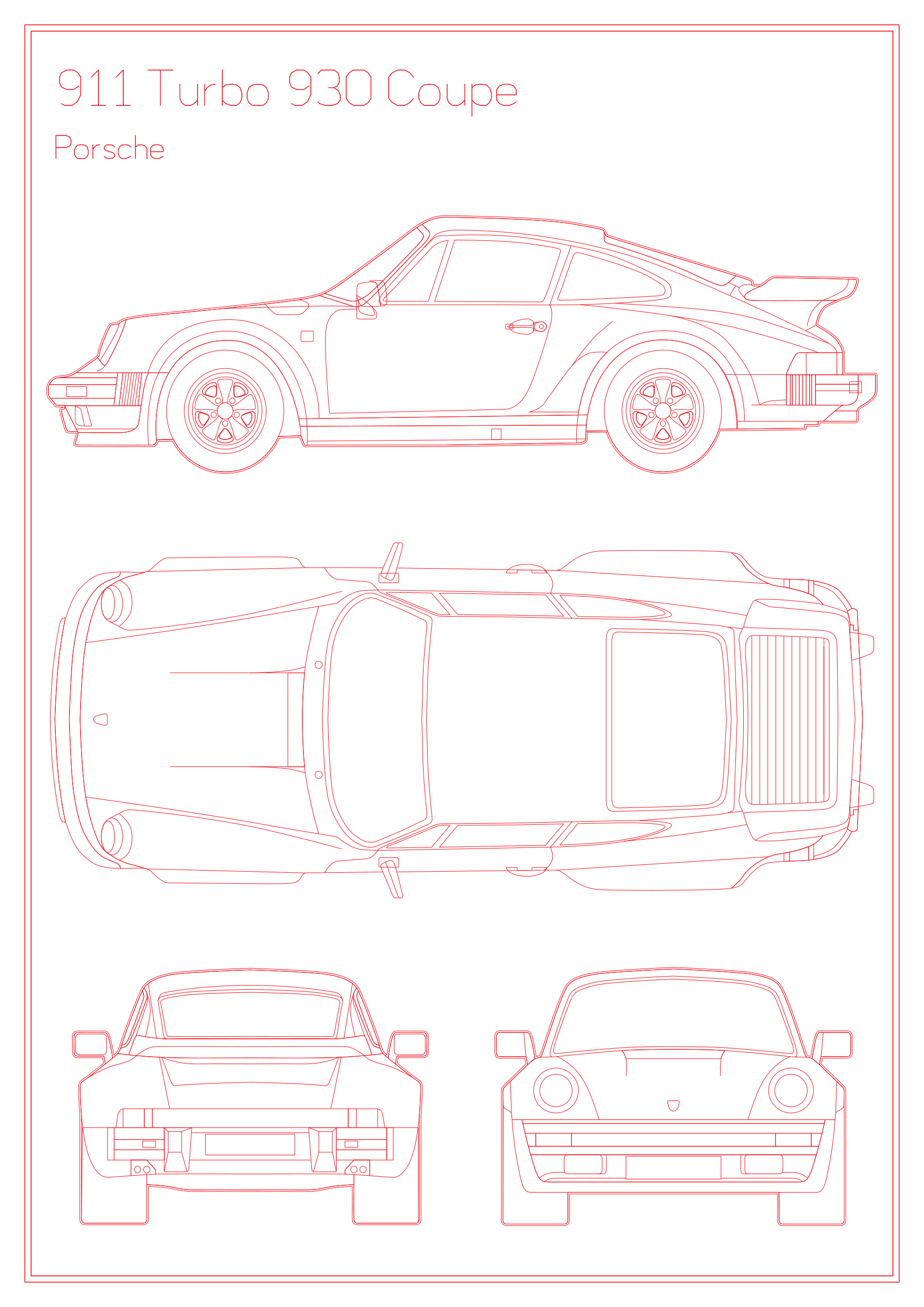 Porsche 911 Turbo 930 Coupe